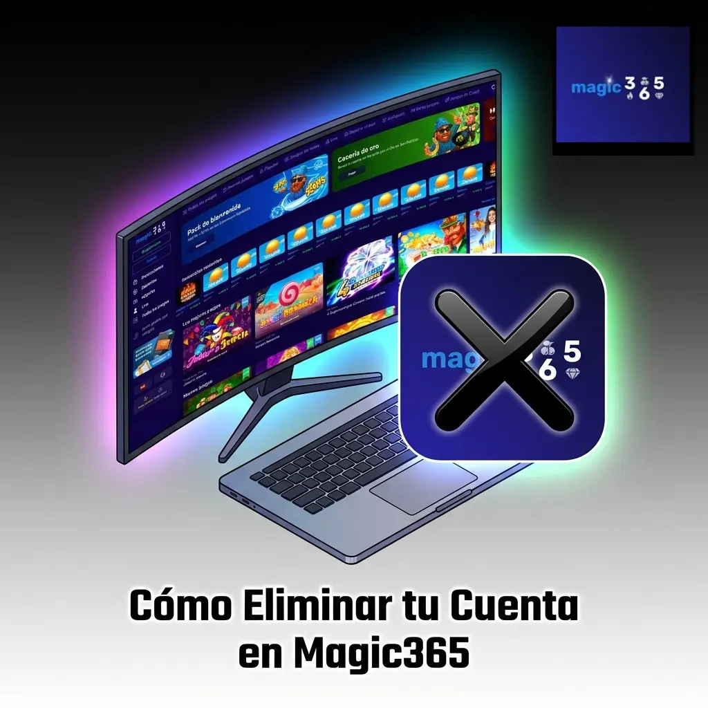 Pasos para eliminar tu cuenta en Magic365 contactando soporte, verificando identidad y confirmando la baja definitiva.