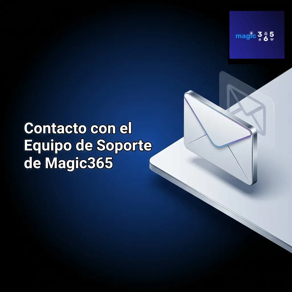 Equipo de soporte Magic365 disponible 24/7 por chat, email, Telegram y WhatsApp para consultas y transacciones
