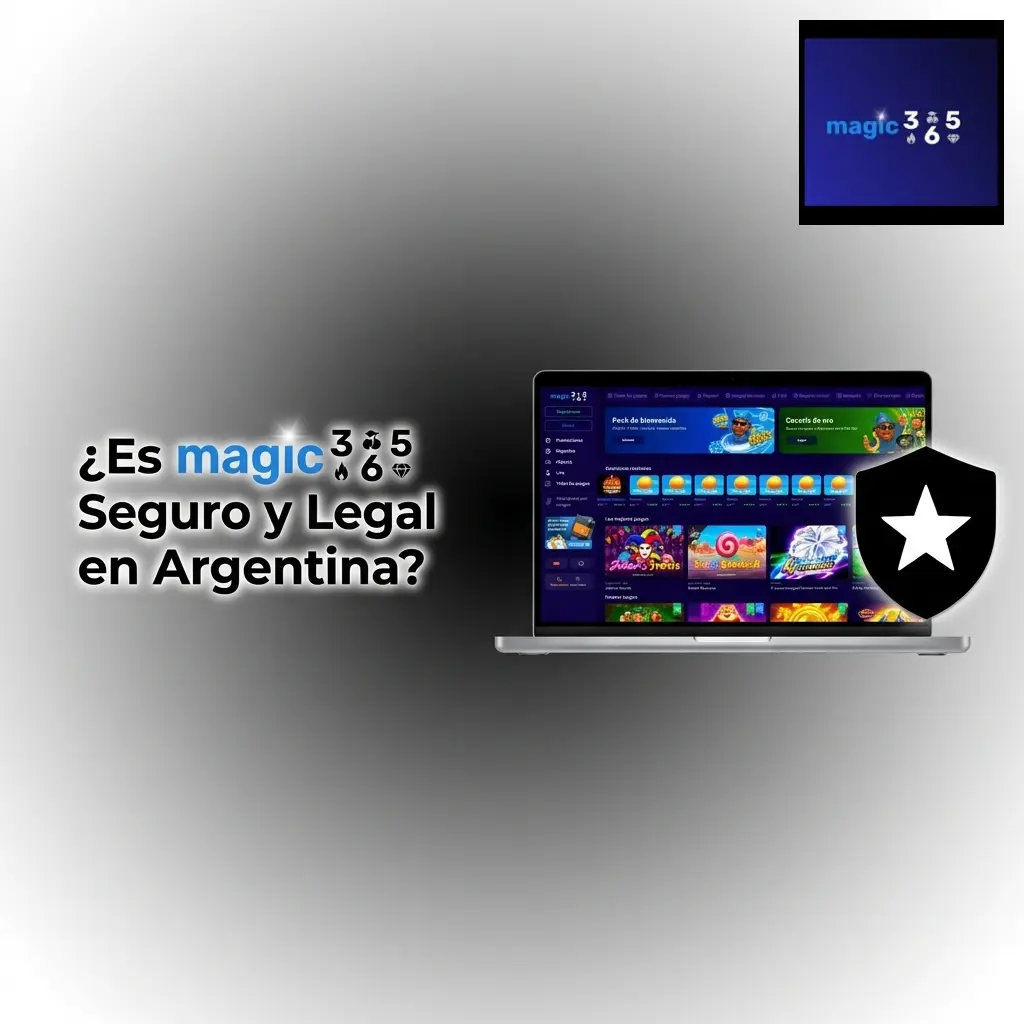 Plataforma Magic365 segura y legal en Argentina con cifrado SSL y licencia internacional para jugadores