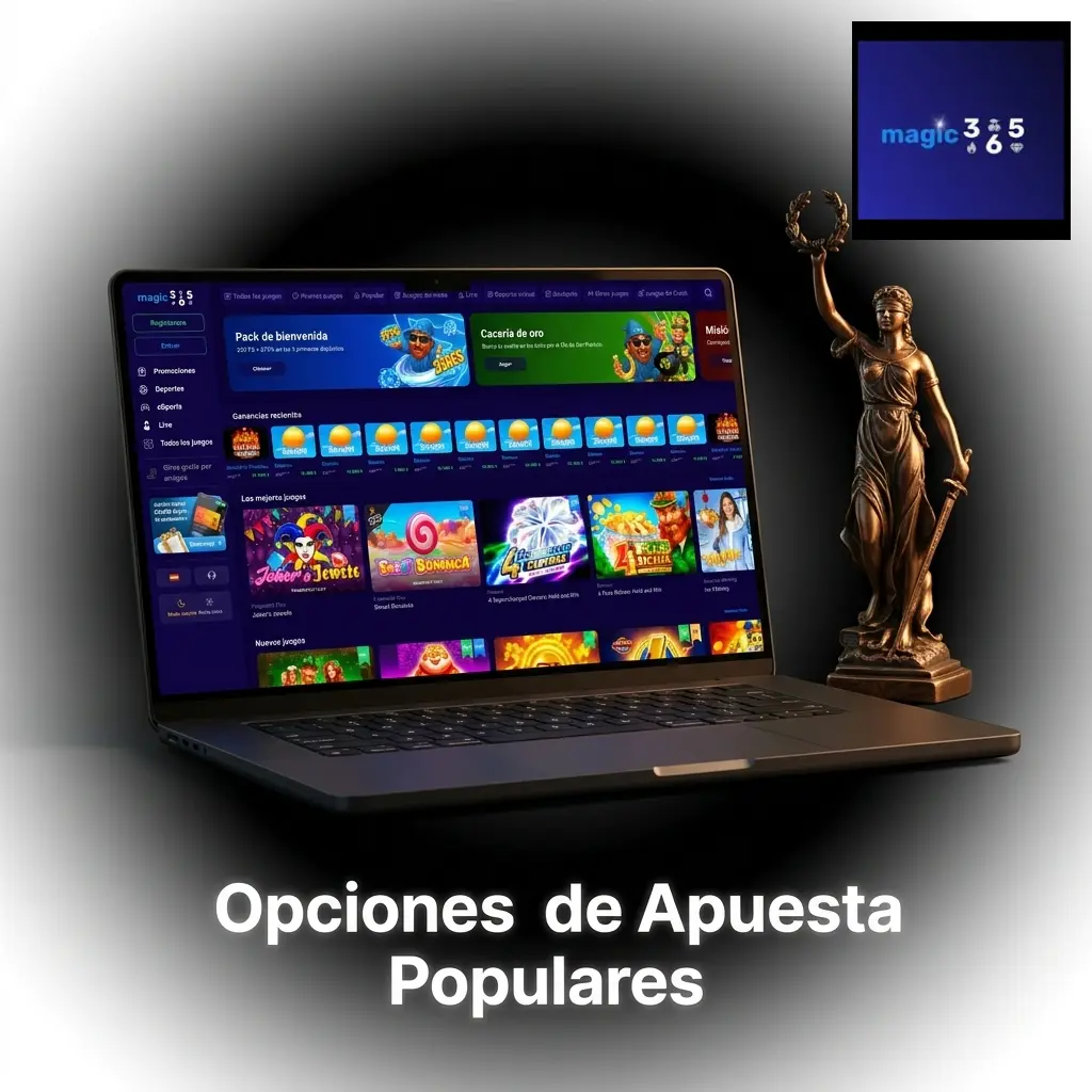 Opciones de apuesta en Magic365: en vivo, prematch, multi live y especiales para jugadores argentinos.