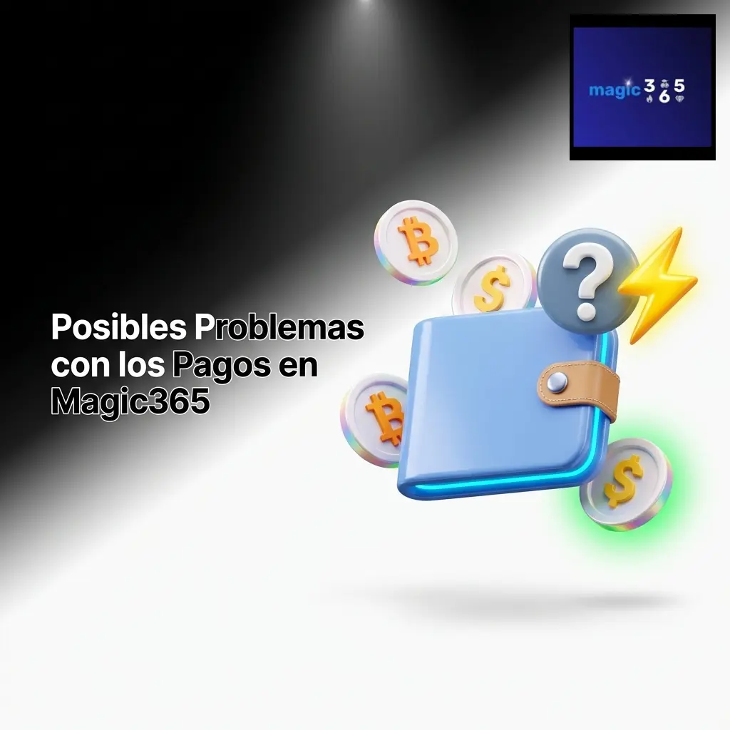 Problemas comunes con pagos en Magic365: depósitos, retiros rechazados y errores bancarios con soluciones