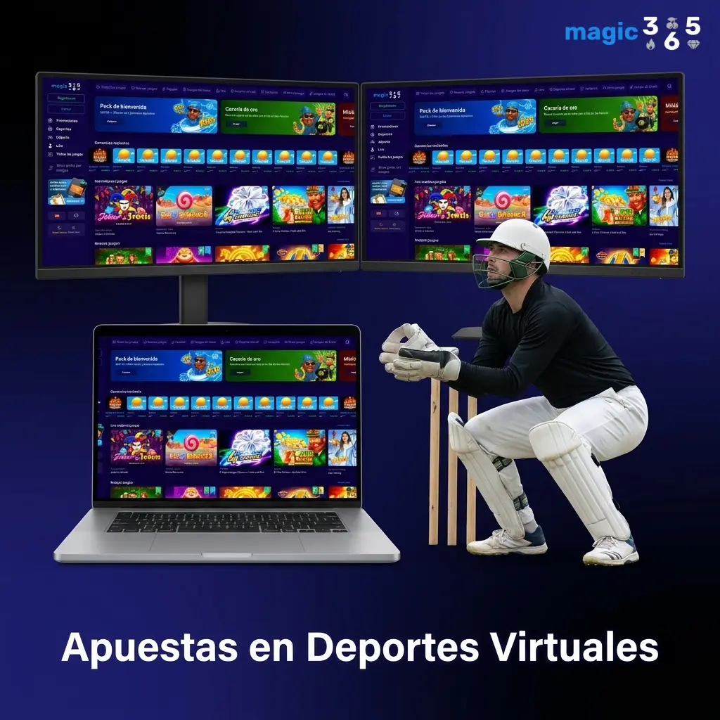 Apuestas en deportes virtuales: fútbol, tenis, ciclismo y carreras de caballos disponibles 24hs en Magic365