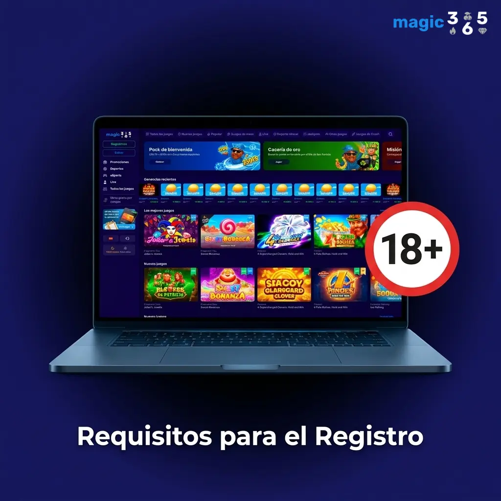 Requisitos para registrarse en plataforma de juego en Argentina: edad mínima, identidad válida y residencia habilitada.