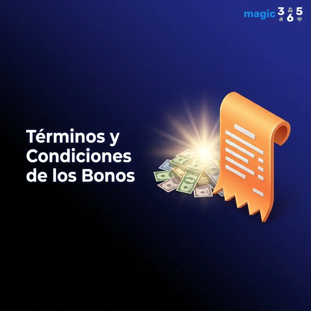 Términos y condiciones de bonos en Magic365: requisitos, restricciones y reglas para usuarios en Argentina