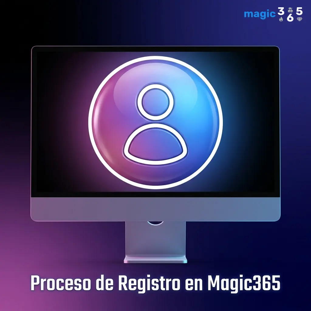 Pasos del proceso de registro en Magic365: formulario, datos personales, contraseña, términos y verificación